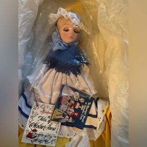 Vintage Pristine Condition Effanbee "Mother Goose" Collectible Doll 11-12" 1980